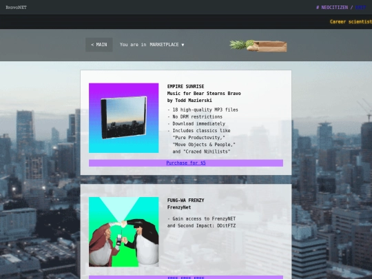 bearstearnsbravo/NET/marketplace screenshot