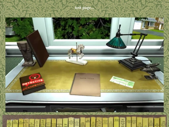 nancydrew/desk screenshot