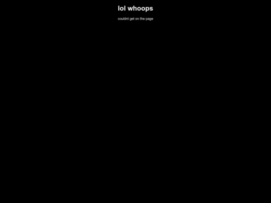 not_found screenshot