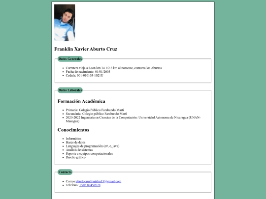index screenshot