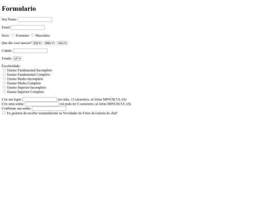 cadastro screenshot