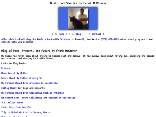 blog screenshot