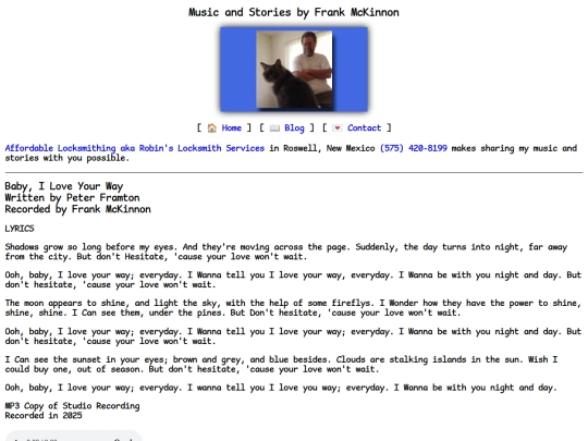 lyrics/baby-i-love-your-way screenshot