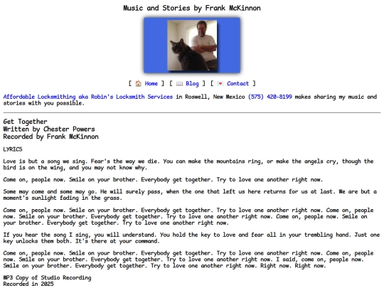 lyrics/come-on-people screenshot