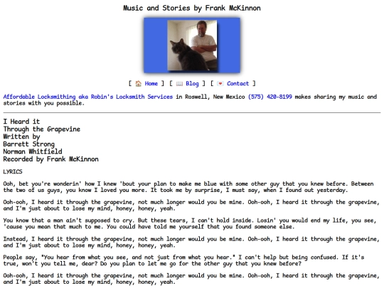 lyrics/grapevine screenshot