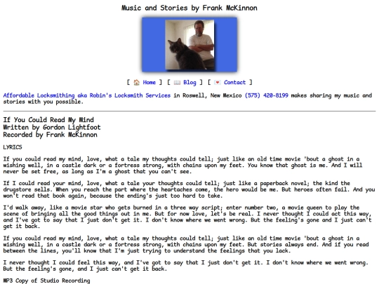 lyrics/if-you-could-read-my-mind screenshot