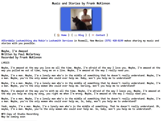 lyrics/maybe-im-amazed screenshot