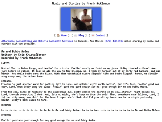 lyrics/me-and-bobby-mcgee screenshot