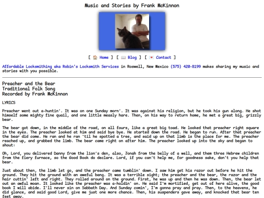 lyrics/preacher-and-the-bear screenshot