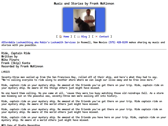 lyrics/ride-captain screenshot