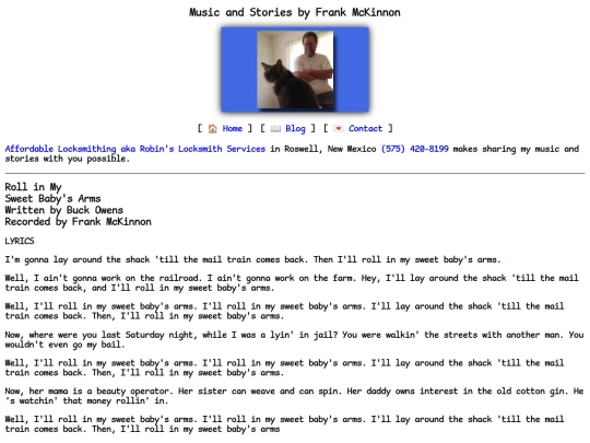 lyrics/roll-in-my-sweet screenshot