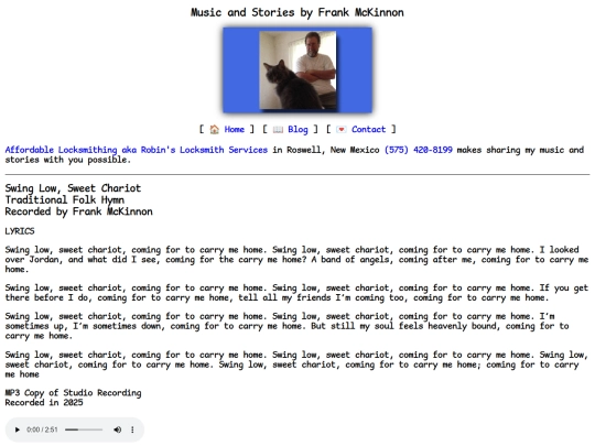 lyrics/swing-low screenshot