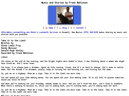 lyrics/take-it-to-the-limit screenshot