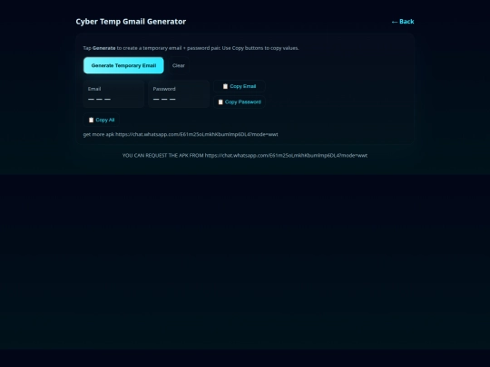email screenshot