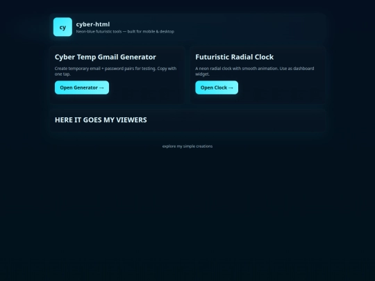 index screenshot