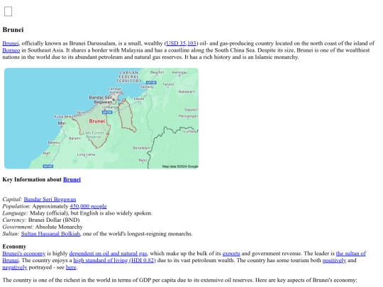 countries/brunei screenshot