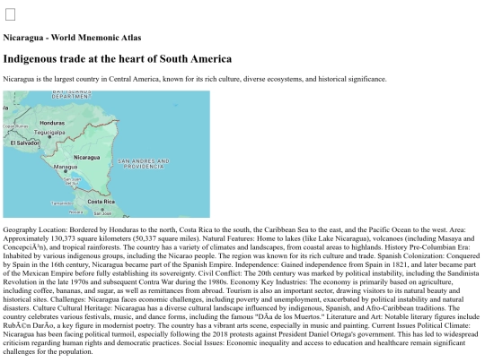 countries/nicaragua screenshot
