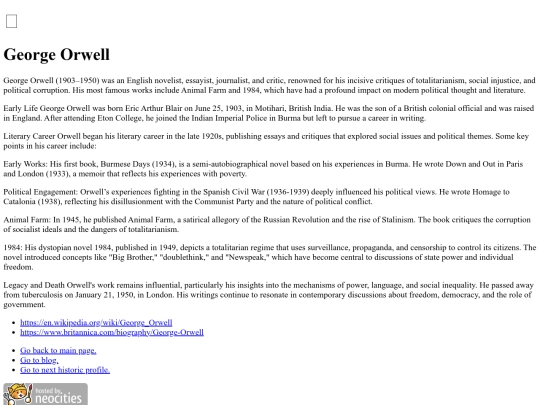 orwell screenshot