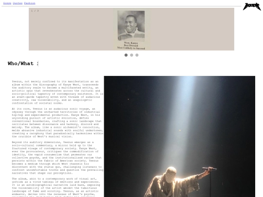 homepage screenshot