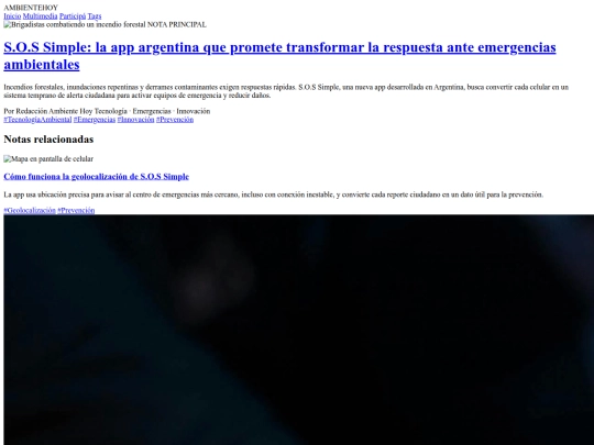 sos_simple_site screenshot