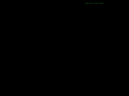 AdamsWorld screenshot
