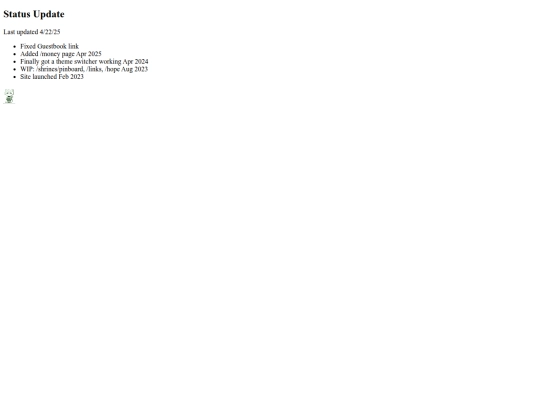 statusupdate screenshot