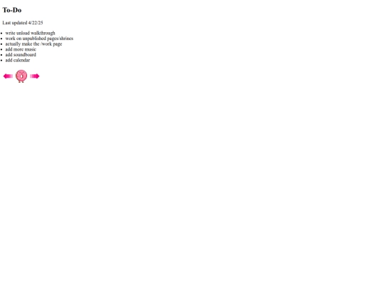 todo screenshot