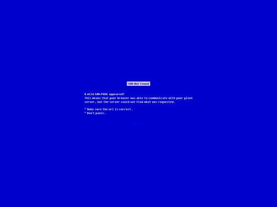 not_found screenshot
