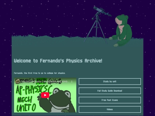 Fernando Physics/FernHome screenshot