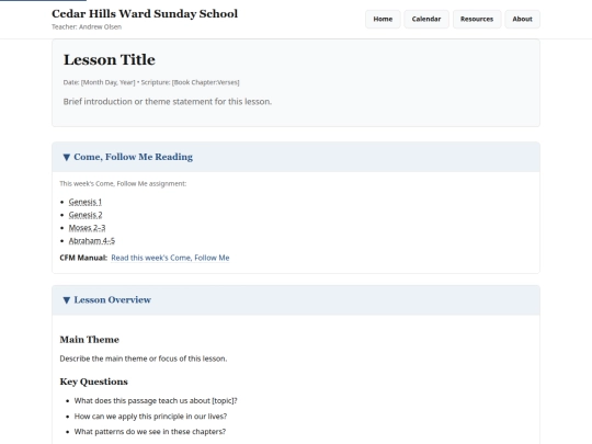page/lesson/SSLessonTemplate screenshot
