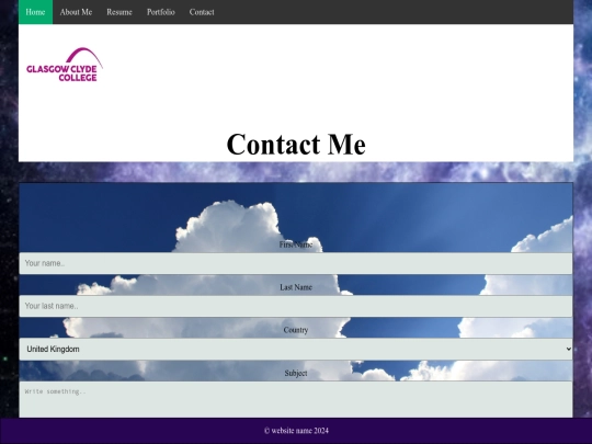 contact screenshot