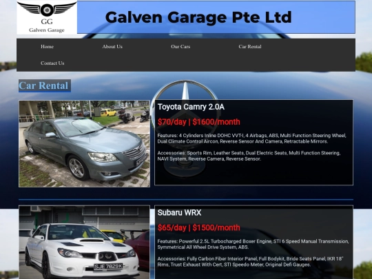 carrental screenshot