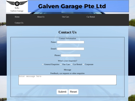 contactus screenshot