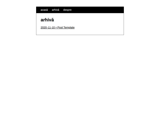 archive screenshot