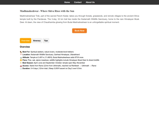 treks/Madmaheshwar screenshot