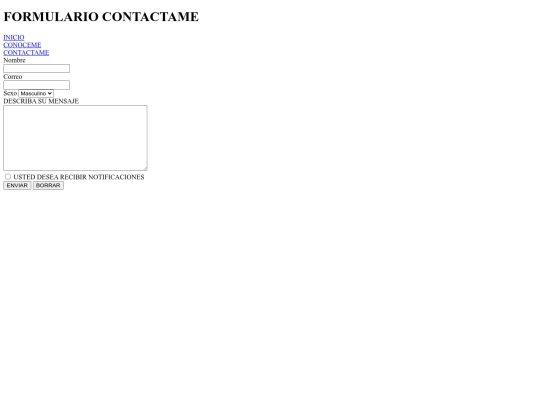 INTERNA/contactame screenshot