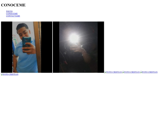 MI BLOG PERSONAL/Conoceme screenshot