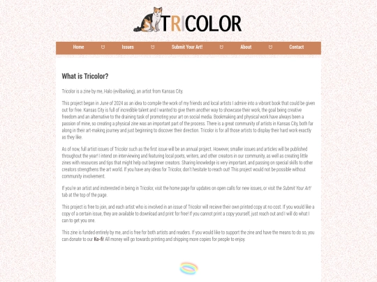 tricolorabout screenshot