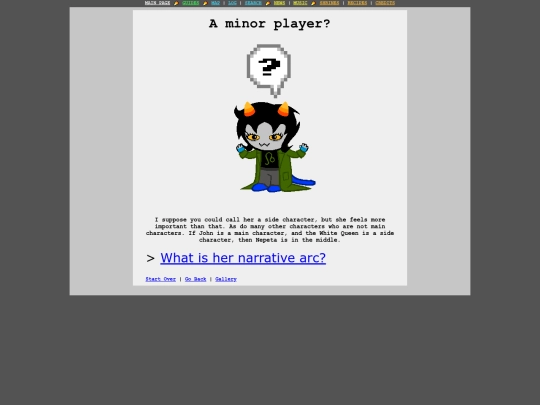 shrines/nepeta/Homestuck3 screenshot