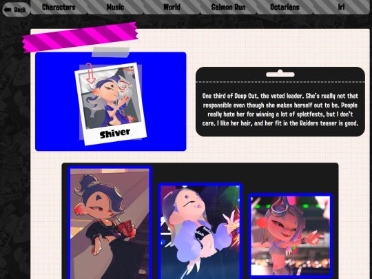 shrines/splatoon/shiver screenshot