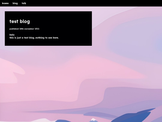 blog/2022/Nov/28 screenshot