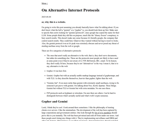 alternativeprotocols screenshot