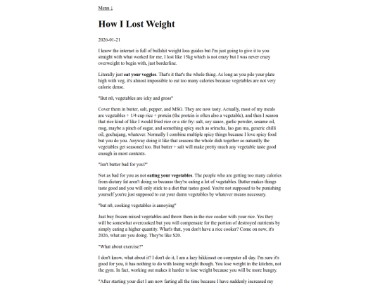 how_I_lost_weight screenshot