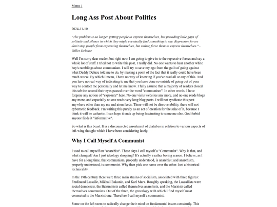 longasspostaboutpolitics screenshot