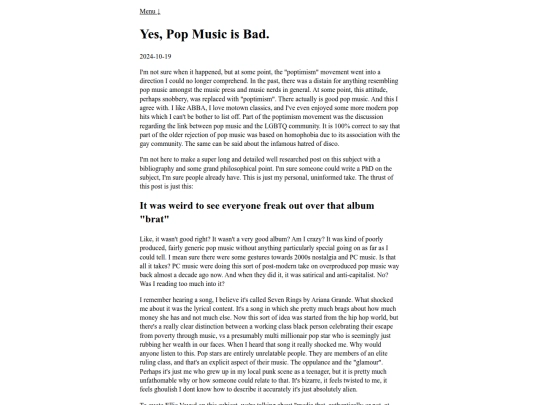 popmusic screenshot