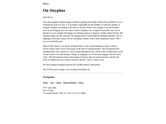 sisyphus screenshot