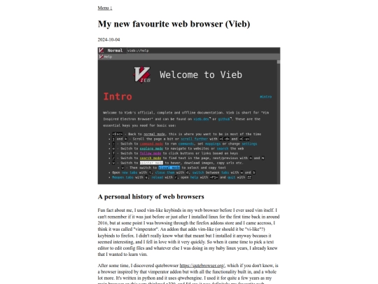 vieb screenshot