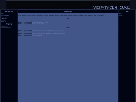 happenings screenshot