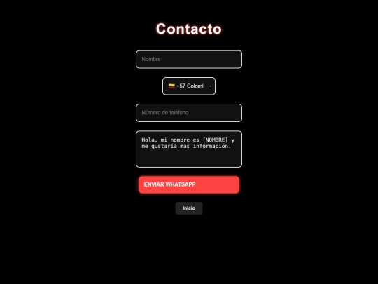 contacto screenshot