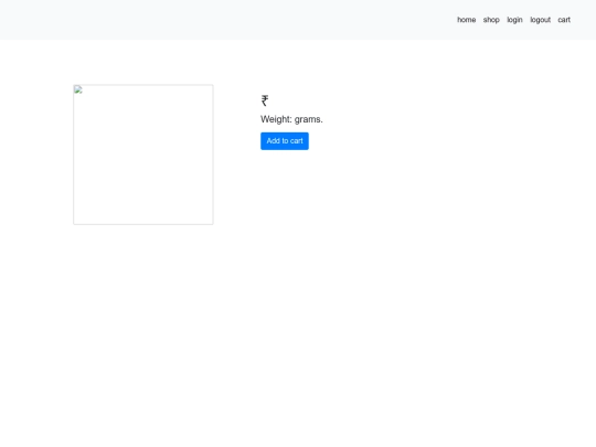 Cake Shop/viewProduct screenshot